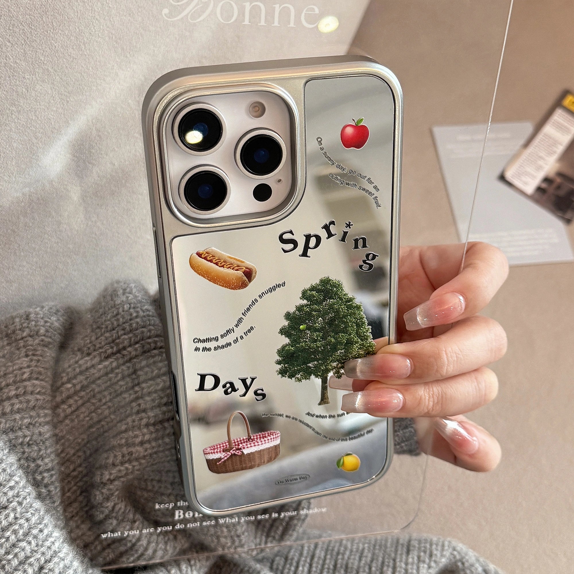 Picnic in the Woods - iPhone Case